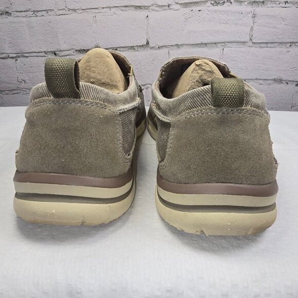 SKETCHERS RELAXED FIT ELECTED DRIGO MENS SLIP-ON SHOES SIZE 10 EUC - Picture 5 of 8